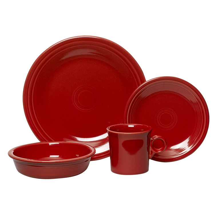 Fiesta Dinnerware 4Piece Place Setting Set, Service for 1 & Reviews